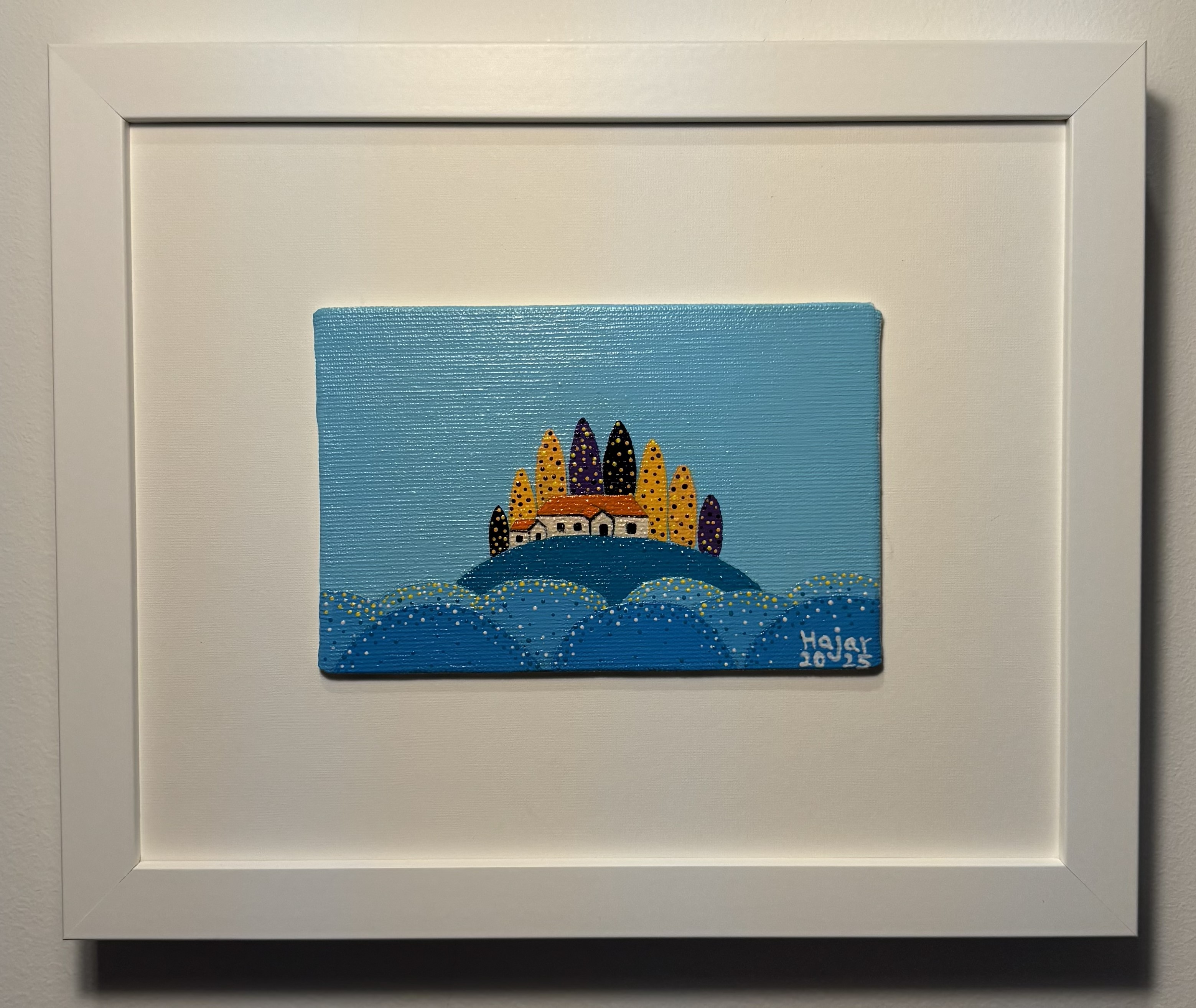 Houses on the Blue Hill